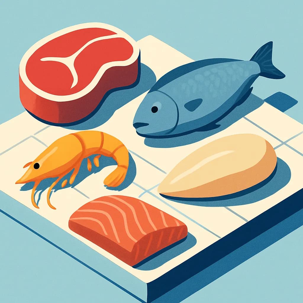 Meat & Seafood cover